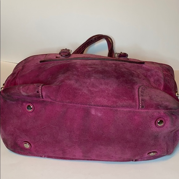 Coach pink suede bag - Picture 2 of 15